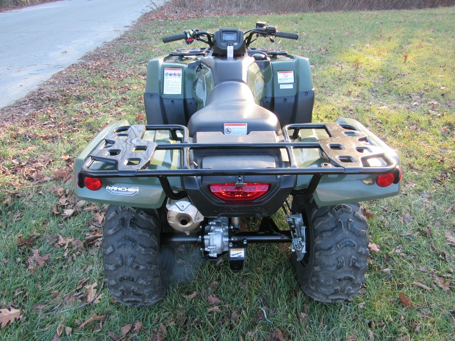 2022 Honda RANCHER 400 4X4 LIKE NEW