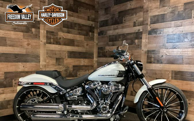 2024 Harley-Davidson Breakout White Onyx Pearl FXBR