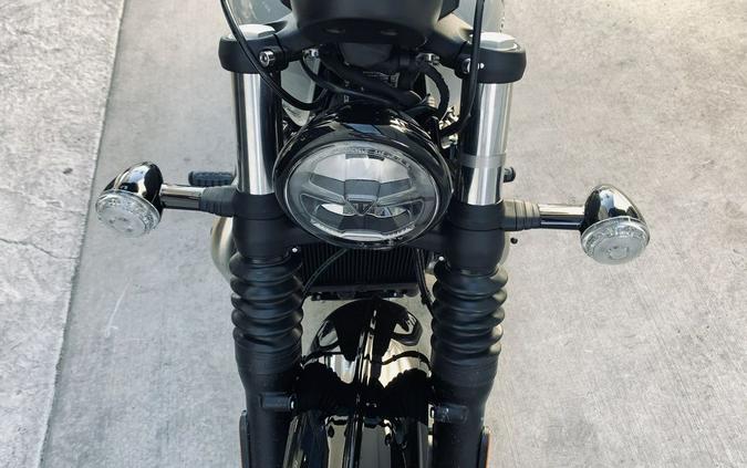 2024 Triumph Bonneville Bobber Jet Black/Ash Gray