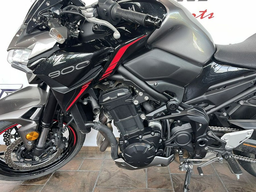 2023 Kawasaki Z900 ABS Metallic Black/Graphite Gray/Flat Black