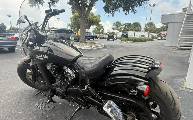 2019 Indian Motorcycle Scout Bobber ABS Thunder Black