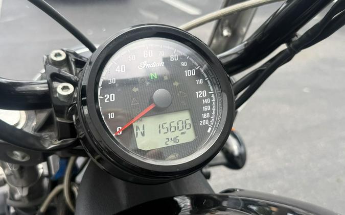 2019 Indian Motorcycle Scout Bobber ABS Thunder Black