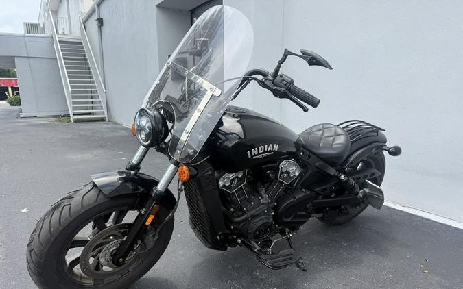 2019 Indian Motorcycle Scout Bobber ABS Thunder Black