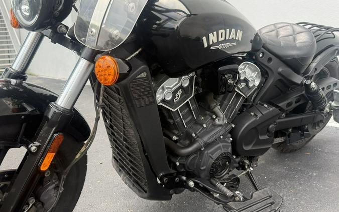 2019 Indian Motorcycle Scout Bobber ABS Thunder Black