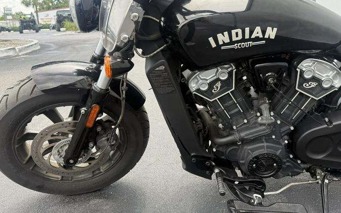 2019 Indian Motorcycle Scout Bobber ABS Thunder Black