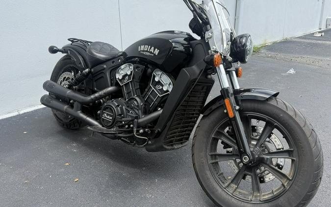 2019 Indian Motorcycle Scout Bobber ABS Thunder Black