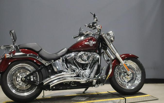 2015 Harley-Davidson Fat Boy Mysterious Red Sunglo