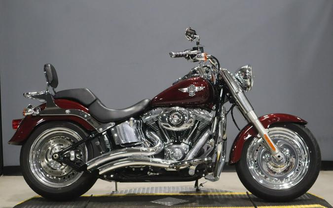 2015 Harley-Davidson Fat Boy Mysterious Red Sunglo