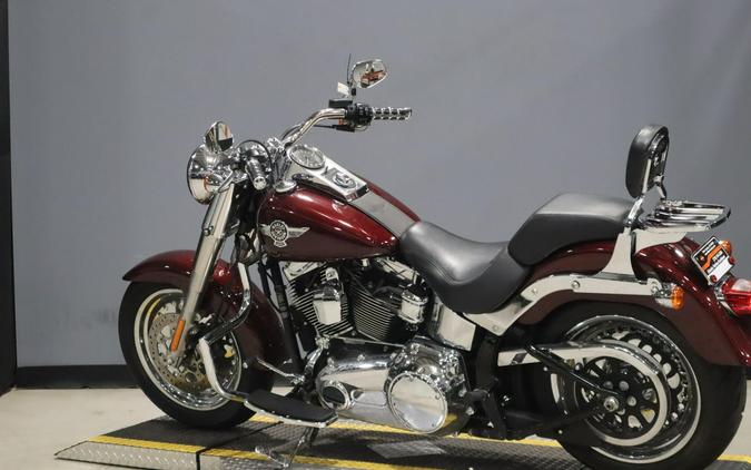 2015 Harley-Davidson Fat Boy Mysterious Red Sunglo