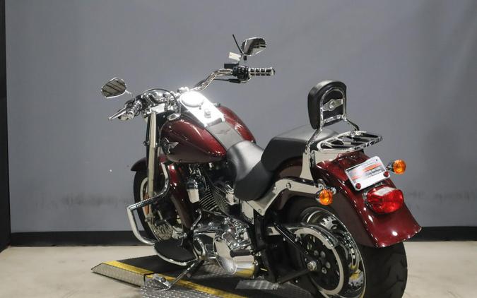 2015 Harley-Davidson Fat Boy Mysterious Red Sunglo