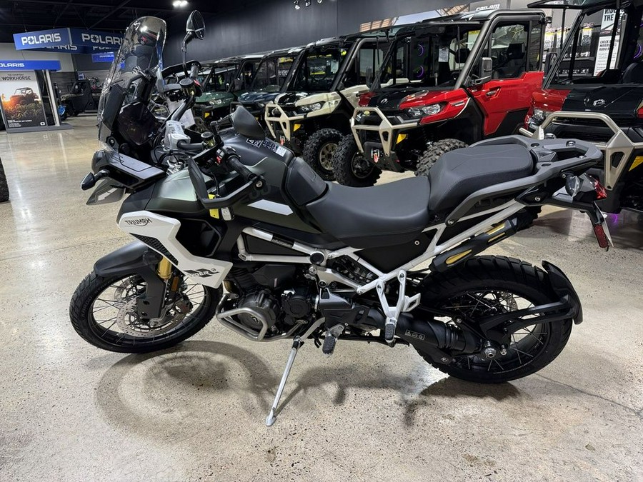 2025 Triumph Tiger 1200 Rally Pro Matt Khaki Green