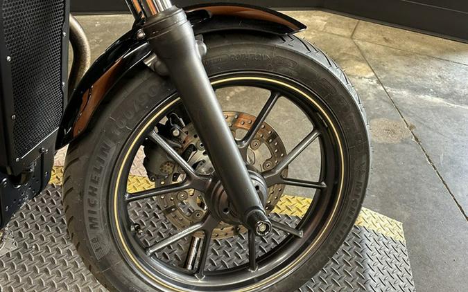 2017 Triumph Street Cup Jet BlackSilver Ice