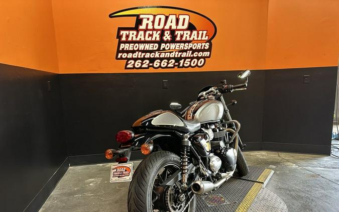 2017 Triumph Street Cup Jet BlackSilver Ice