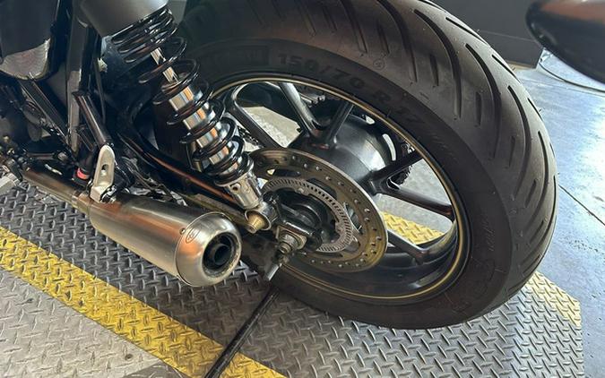 2017 Triumph Street Cup Jet BlackSilver Ice