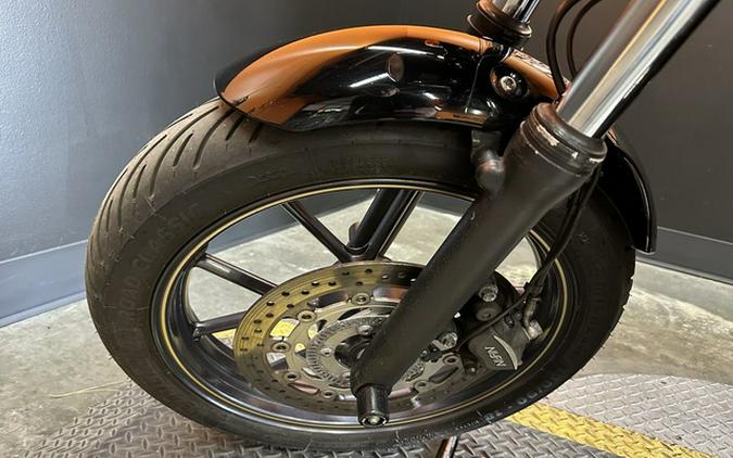 2017 Triumph Street Cup Jet BlackSilver Ice