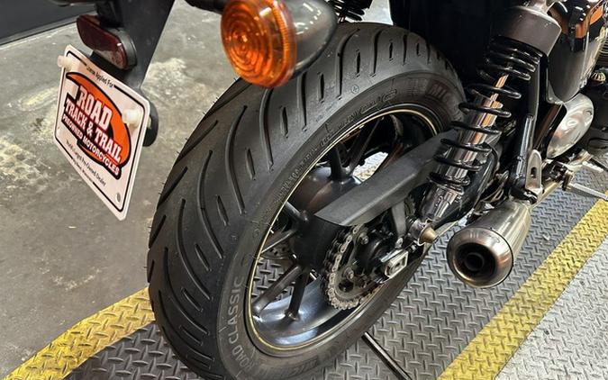 2017 Triumph Street Cup Jet BlackSilver Ice