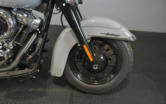 2026 Harley-Davidson Heritage Classic Dark Billiard Gray Black Cast Wheels