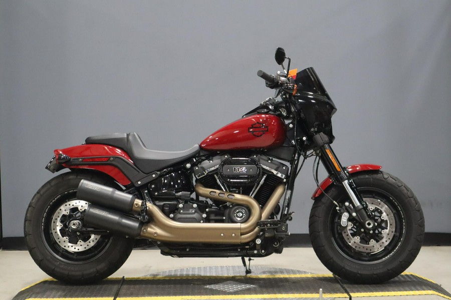 2021 Harley-Davidson Fat Bob 114 Billiard Red