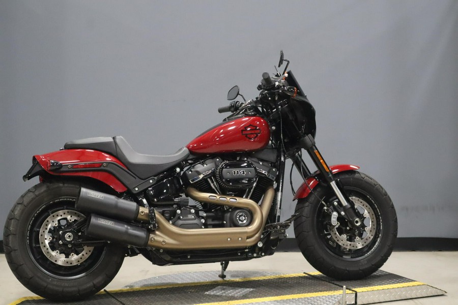2021 Harley-Davidson Fat Bob 114 Billiard Red