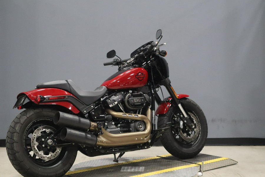 2021 Harley-Davidson Fat Bob 114 Billiard Red