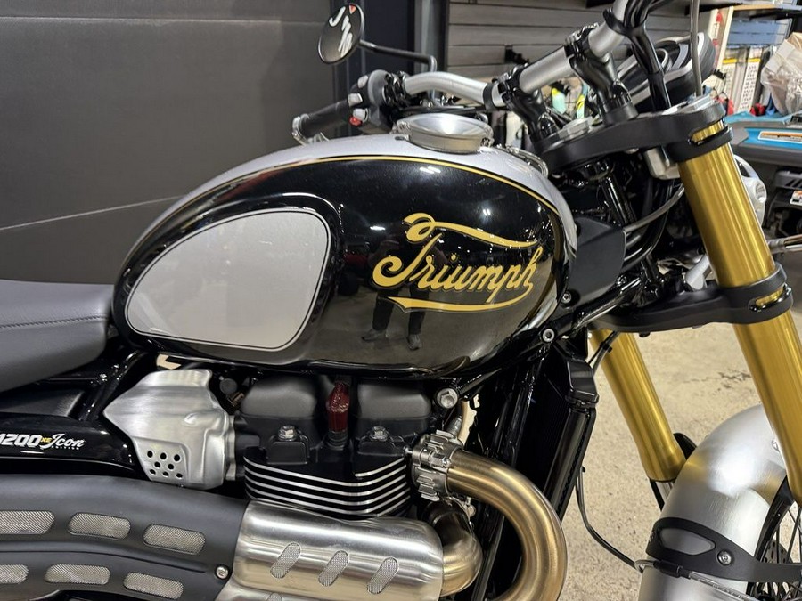 2025 Triumph Scrambler 1200 XE Icon Edition