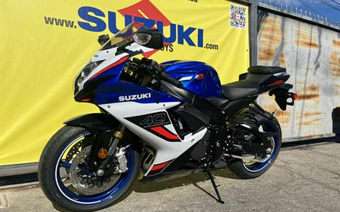2026 Suzuki GSX-R750Z 40th Anniversary Edition