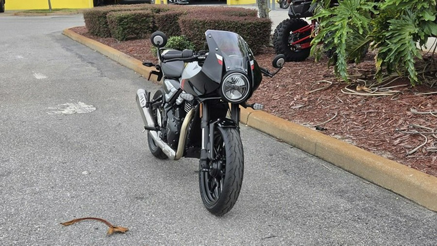 2026 Triumph Thruxton 400 Phantom Black Aluminium Silver