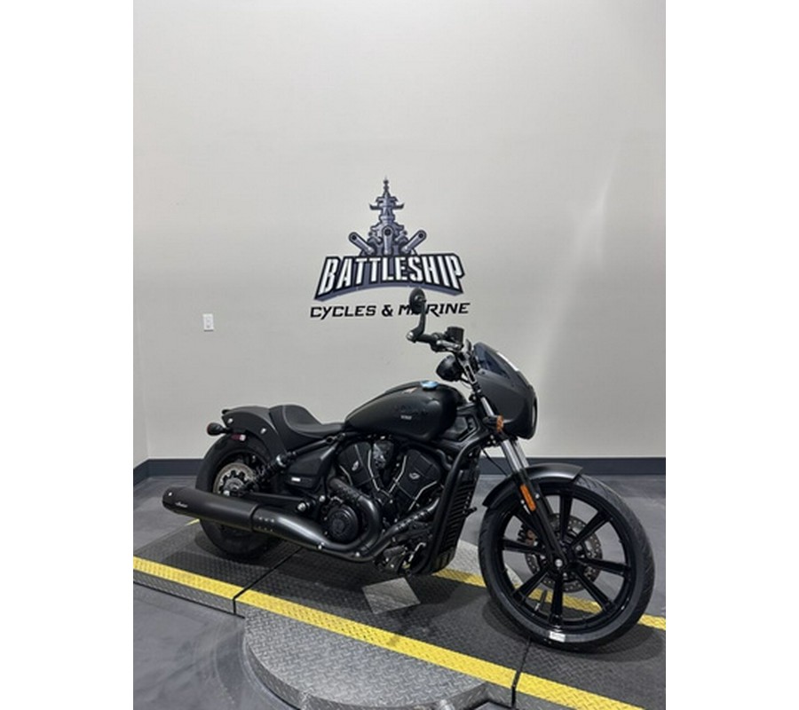 2025 Indian SPORT SCOUT, BLACK METALLIC, 49ST Base N25SSB76AA