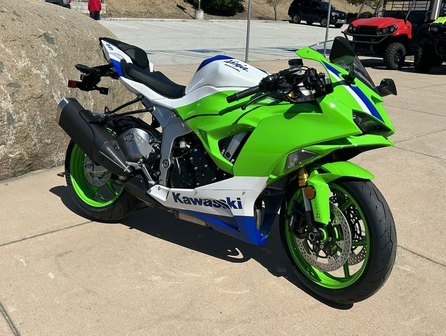 2024 Kawasaki Ninja® ZX™-6R 40th Anniversary Edition ABS