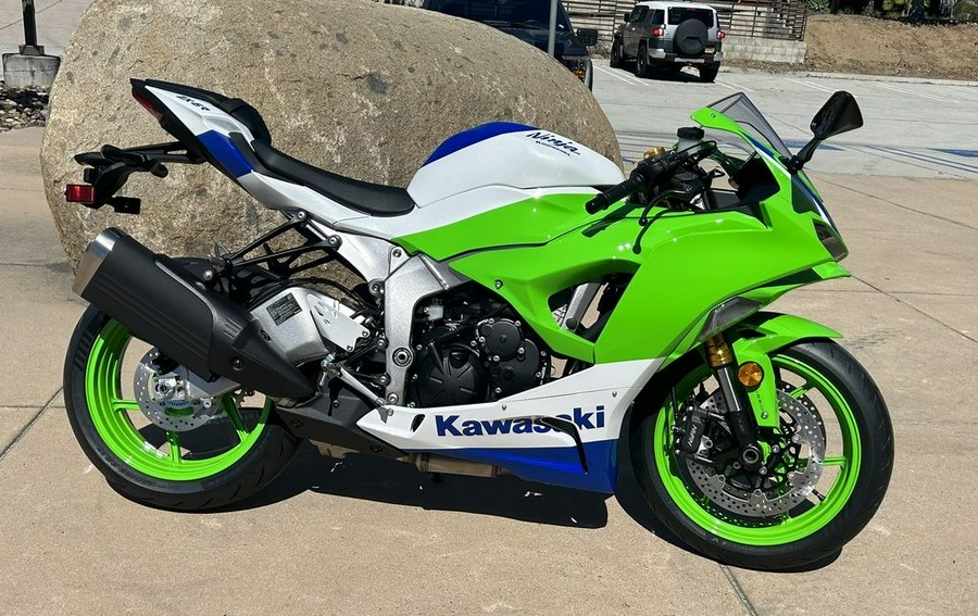 2024 Kawasaki Ninja® ZX™-6R 40th Anniversary Edition ABS