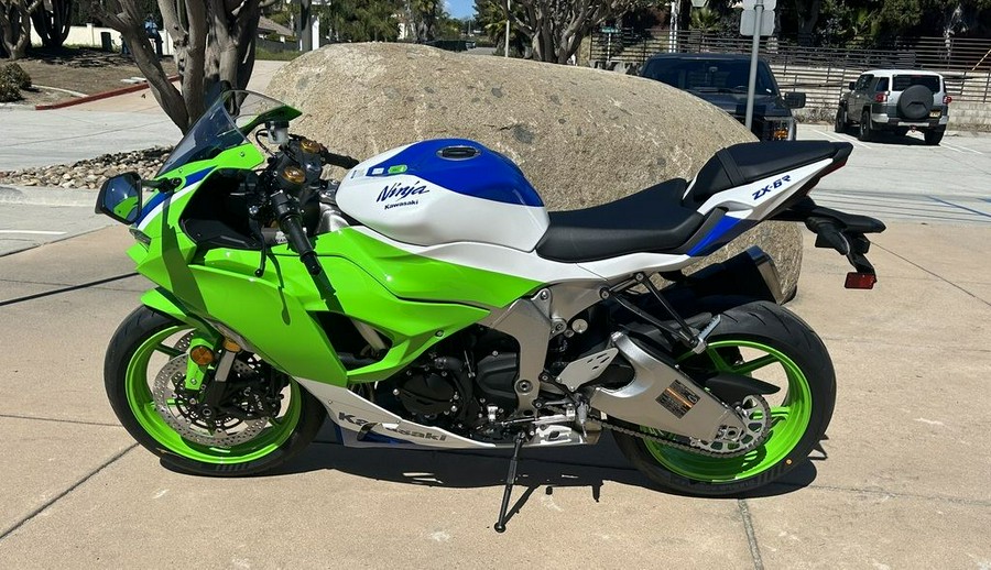 2024 Kawasaki Ninja® ZX™-6R 40th Anniversary Edition ABS