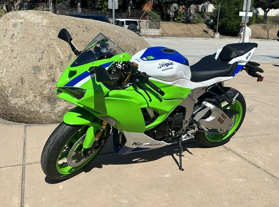 2024 Kawasaki Ninja® ZX™-6R 40th Anniversary Edition ABS