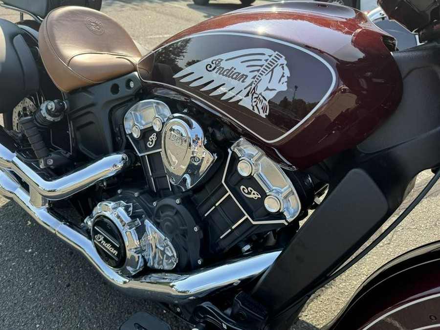 2021 Indian Motorcycle® Scout® ABS Maroon Metallic/Crimson Metallic