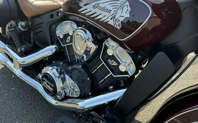 2021 Indian Motorcycle® Scout® ABS Maroon Metallic/Crimson Metallic