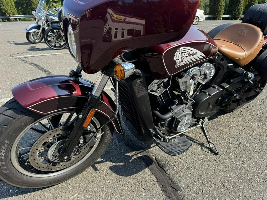 2021 Indian Motorcycle® Scout® ABS Maroon Metallic/Crimson Metallic