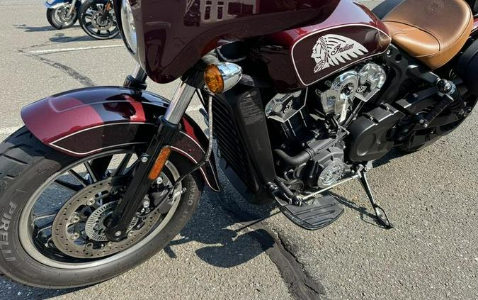 2021 Indian Motorcycle® Scout® ABS Maroon Metallic/Crimson Metallic