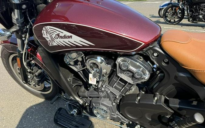 2021 Indian Motorcycle® Scout® ABS Maroon Metallic/Crimson Metallic