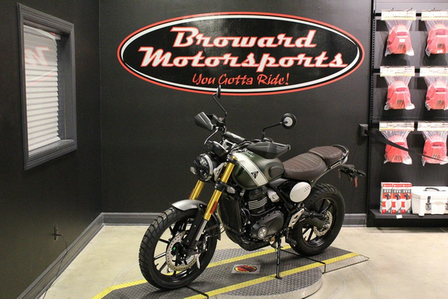 2026 Triumph Scrambler 400 X