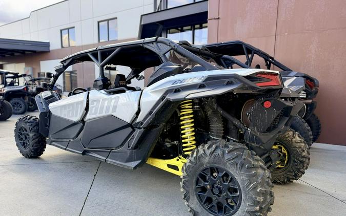2018 Can-Am Maverick X3 MAX TURBO Hyper Silver & Sunburst Yel