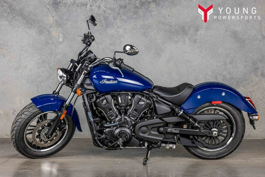 2025 Indian Scout Sixty Classic Limited Springfield Blue