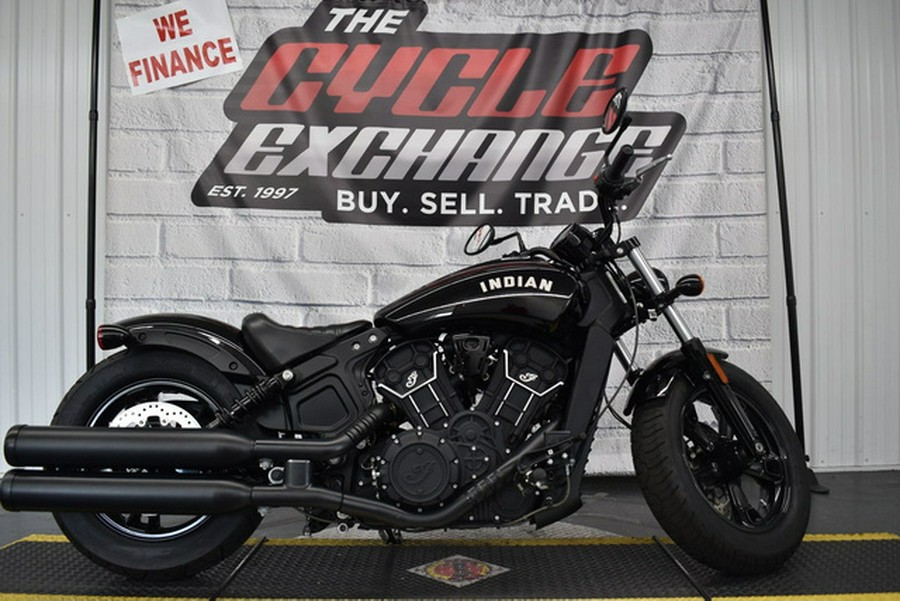 2020 Indian Scout Bobber Sixty Thunder Black