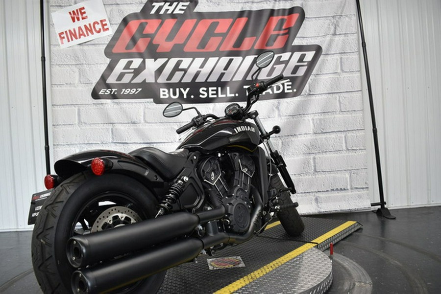 2020 Indian Scout Bobber Sixty Thunder Black