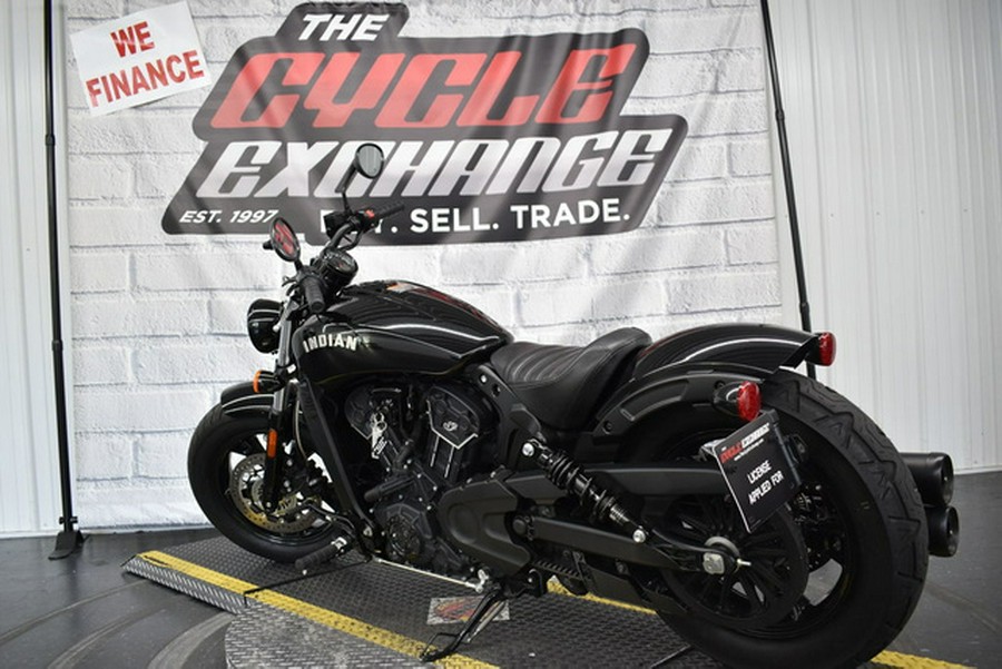 2020 Indian Scout Bobber Sixty Thunder Black