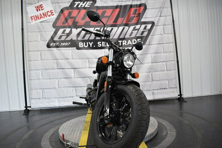 2020 Indian Scout Bobber Sixty Thunder Black