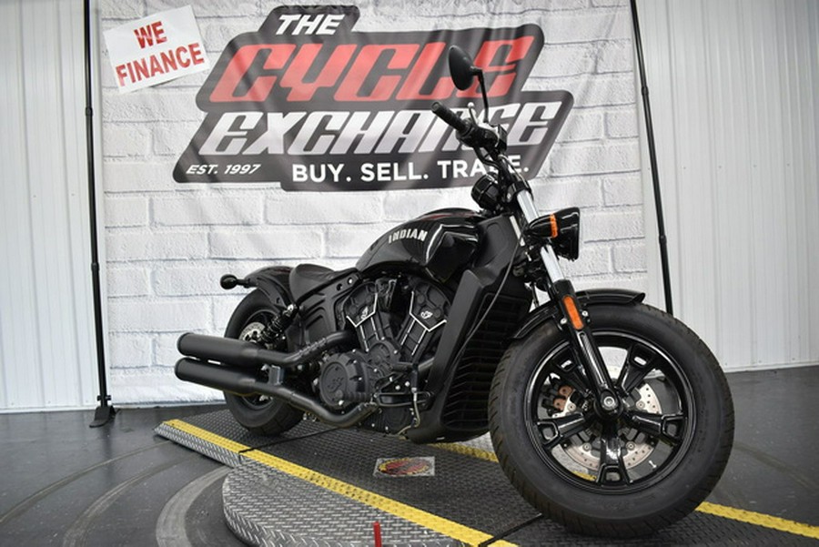 2020 Indian Scout Bobber Sixty Thunder Black