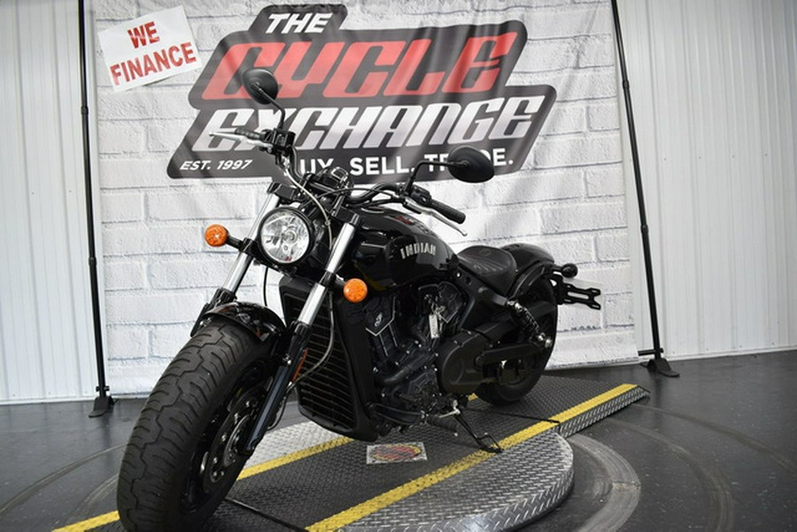2020 Indian Scout Bobber Sixty Thunder Black