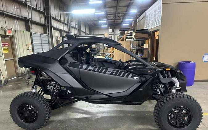 2024 Can-Am® Maverick R X RS with Smart-Shox Triple Black