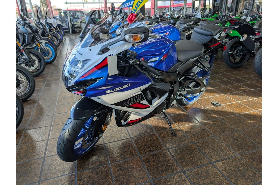 2026 Suzuki GSX-R 600Z 40th Anniversary Edition