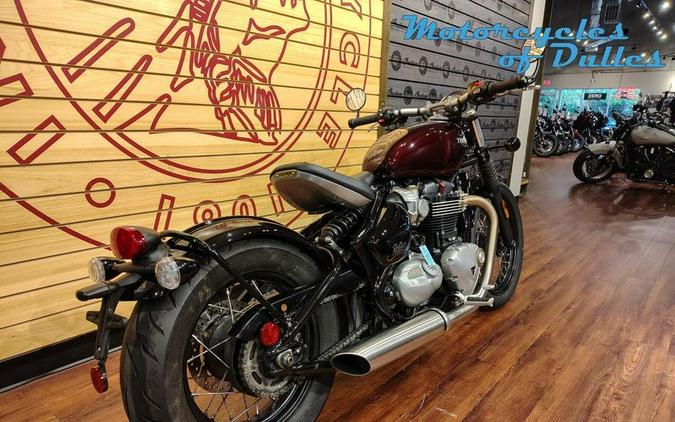 used 2017 Triumph Bonneville Bobber