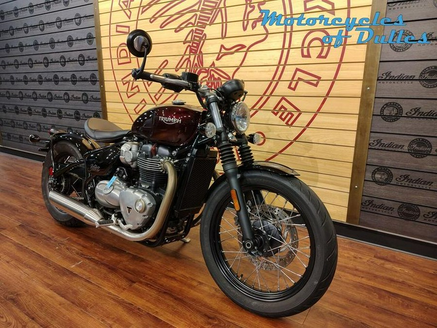 used 2017 Triumph Bonneville Bobber